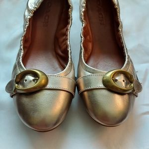 COACH ballet flats size 9